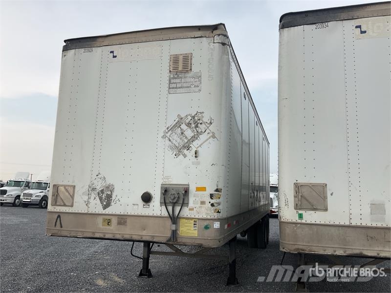 Lozano 35 ft x 102 in T/A Caja Seca / Van Trailer مقطورات ذات هيكل صندوقي