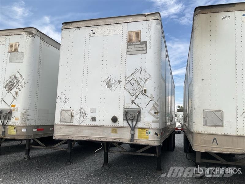  Lozano 35 ft x 102 in T/A Caja Seca / Van Trailer Remorque Fourgon