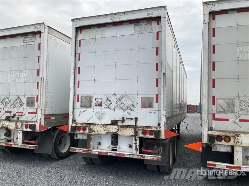 Lozano 35 ft x 102 in T/A Caja Seca / Van Trailer Remorque Fourgon