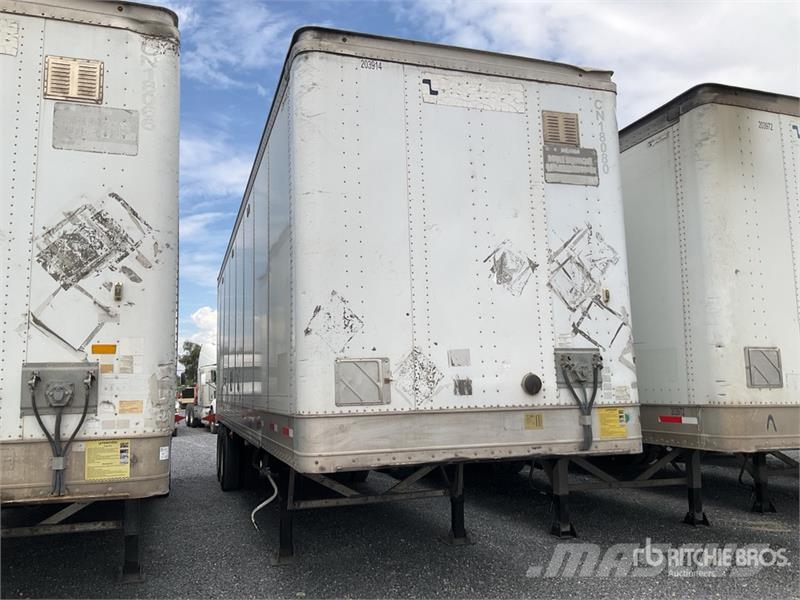  Lozano 35 ft x 102 in T/A Caja Seca / Van Trailer Remorque Fourgon