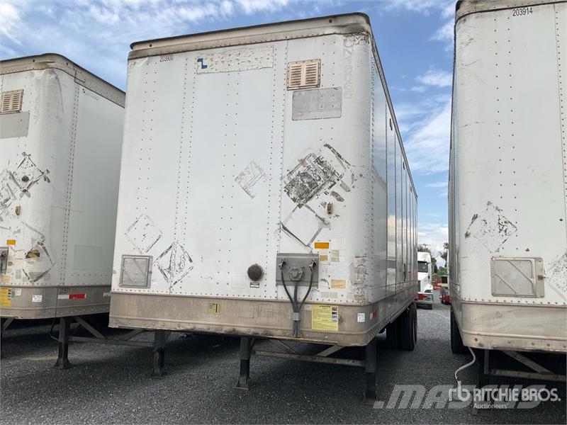 Lozano 35 ft x 102 in T/A Caja Seca / Van Trailer Remorque Fourgon