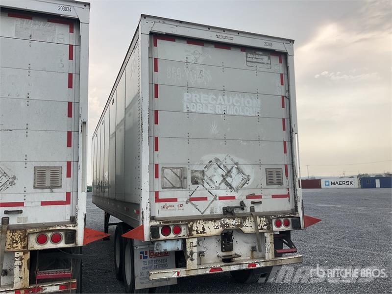  Lozano 35 ft x 102 in T/A Caja Seca / Van Trailer مقطورات ذات هيكل صندوقي