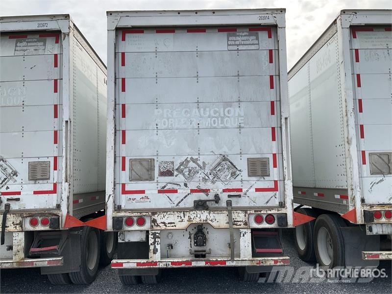  Lozano 35 ft x 102 in T/A Caja Seca / Van Trailer Remorque Fourgon