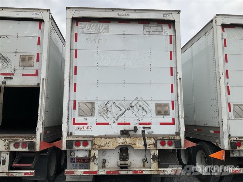  Lozano 35 ft x 102 in T/A Caja Seca / Van Trailer مقطورات ذات هيكل صندوقي