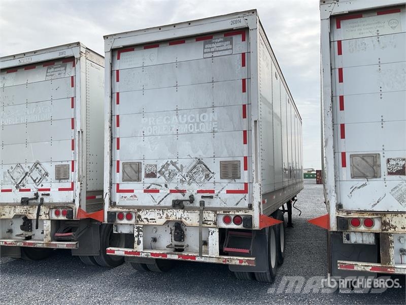  Lozano 35 ft x 102 in T/A Caja Seca / Van Trailer Remorque Fourgon