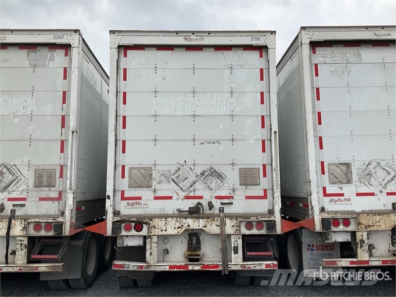  Lozano 35 ft x 102 in T/A Caja Seca / Van Trailer مقطورات ذات هيكل صندوقي