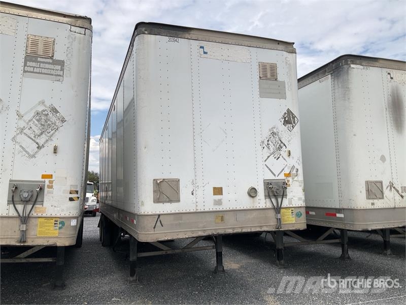  Lozano 35 ft x 102 in T/A Caja Seca / Van Trailer Remorque Fourgon