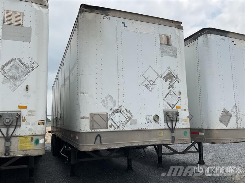  Lozano 35 ft x 102 in T/A Caja Seca / Van Trailer مقطورات ذات هيكل صندوقي