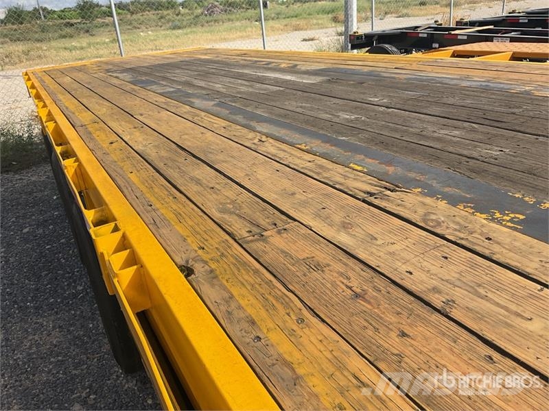 M&M Marroking 45.5 ton 53 ft Tri/A Plataforma / Flatbe Planhengere