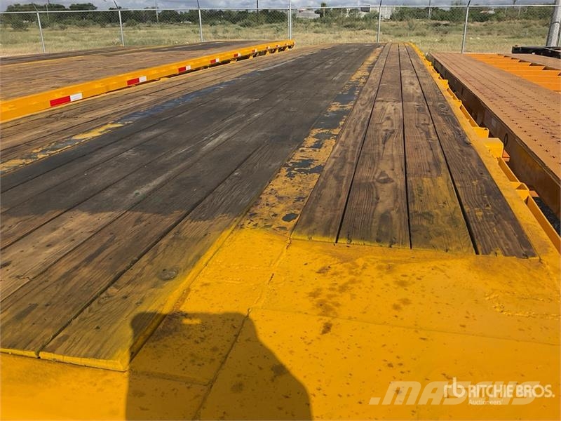 M&M Marroking 45.5 ton 53 ft Tri/A Plataforma / Flatbe Planhengere