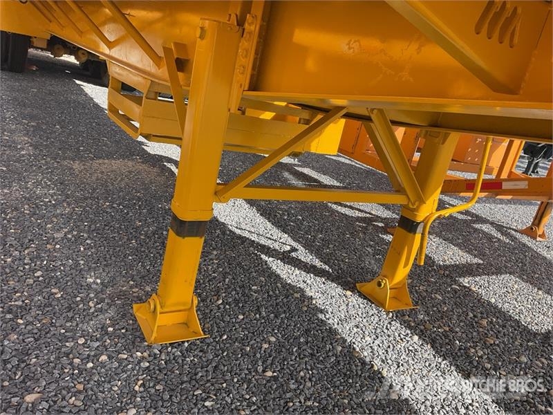 M&M Marroking 45.5 ton 53 ft Tri/A Plataforma / Flatbe Planhengere