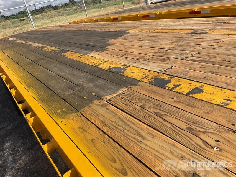 M&M Marroking 48.7 ton 53 ft Tri/A Plataforma / Flatbe Planhengere