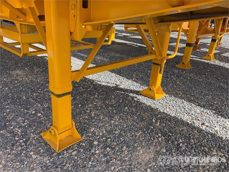 M&M Marroking 48.7 ton 53 ft Tri/A Plataforma / Flatbe Planhengere