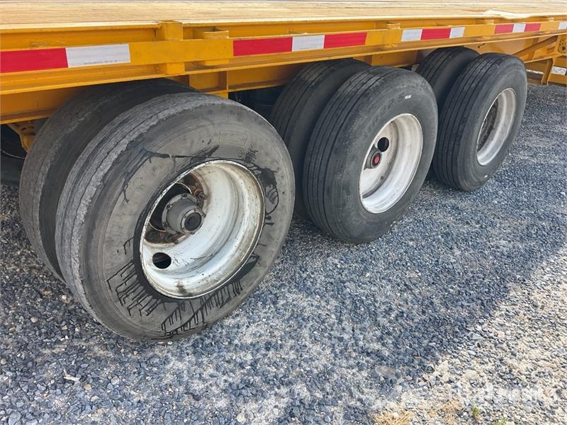Merak PL40HC 40 ft T/A Plataforma / Flatbed Traile Platformas/izkraušana no sāniem