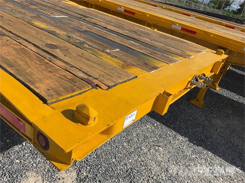 Merak PL40HC 40 ft T/A Plataforma / Flatbed Traile Platformas/izkraušana no sāniem