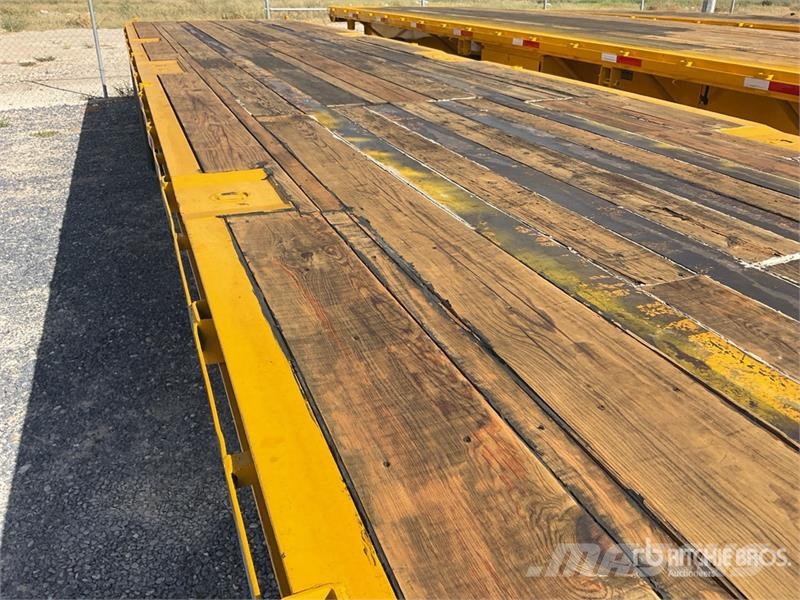 Merak PL40HC 40 ft T/A Plataforma / Flatbed Traile Platformas/izkraušana no sāniem