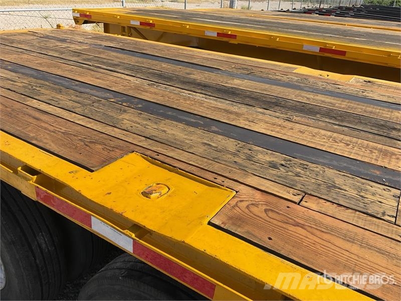 Merak PL40HC 40 ft T/A Plataforma / Flatbed Traile Platformas/izkraušana no sāniem