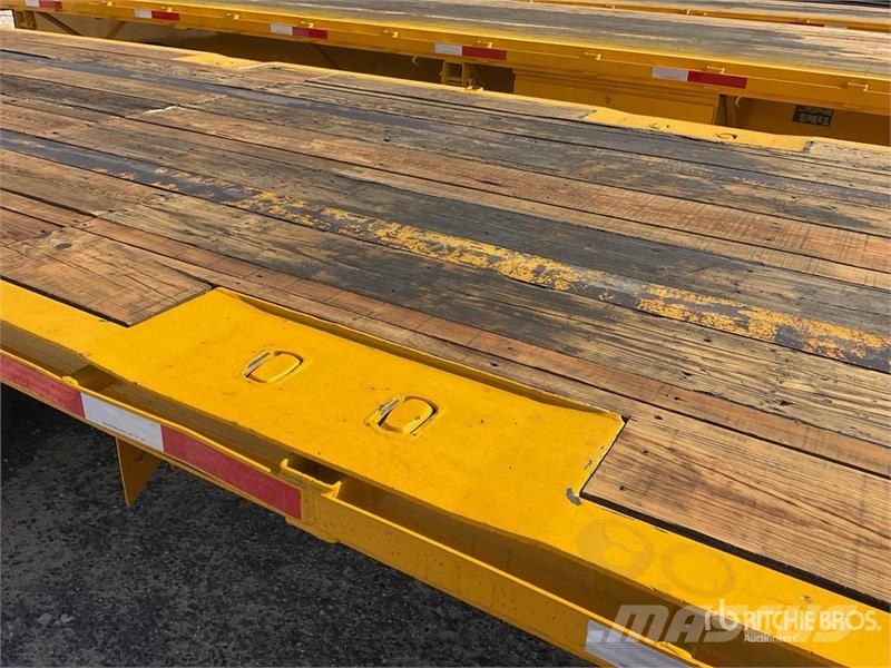 Merak PL40HC 40 ft T/A Plataforma / Flatbed Traile Platformas/izkraušana no sāniem
