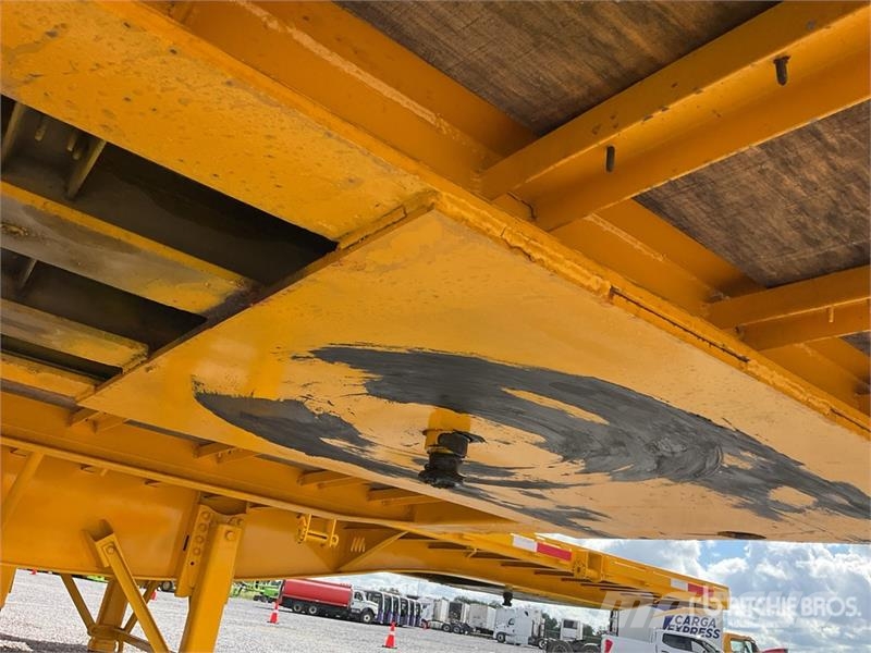 Merak PL40HC 40 ft T/A Plataforma / Flatbed Traile Platformas/izkraušana no sāniem