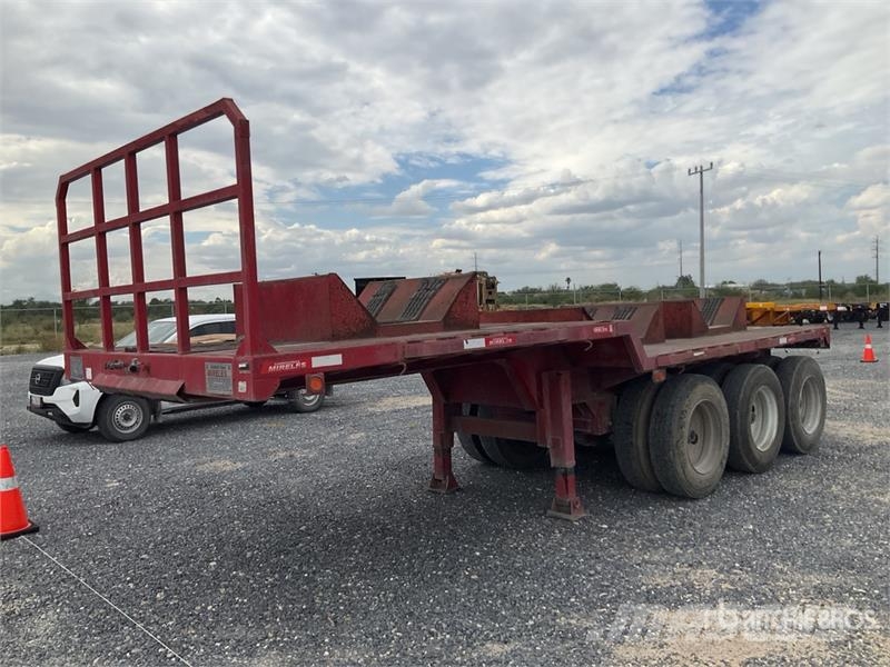  Mireles 24 ft Tri/A Plataforma de Escalon para Bob Низькорамні причепи