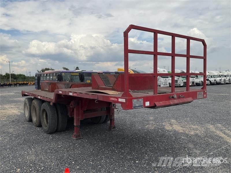  Mireles 24 ft Tri/A Plataforma de Escalon para Bob Низькорамні причепи