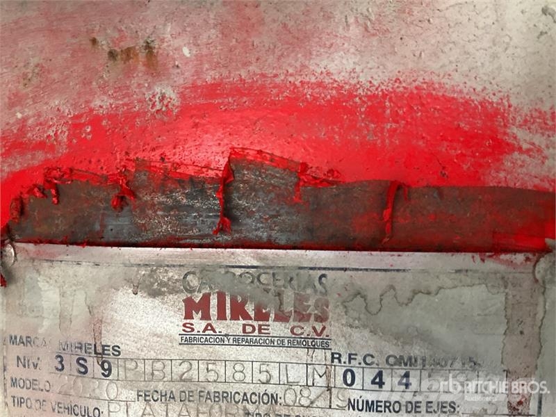  Mireles 24 ft Tri/A Plataforma de Escalon para Bob لوادر منخفضة