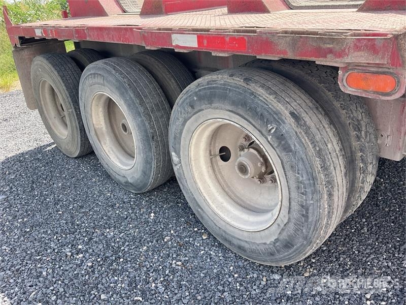  Mireles 24 ft Tri/A Plataforma / Flatbed Trailer Platformas/izkraušana no sāniem