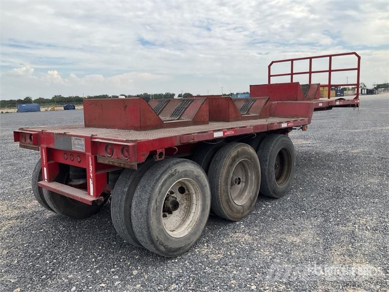  Mireles 24 ft Tri/A Plataforma de Escalon para Bob Низькорамні причепи