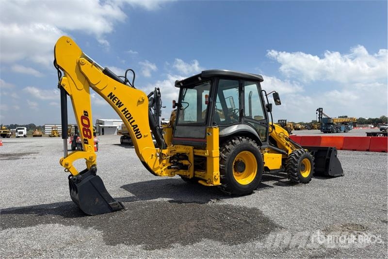 New Holland B80B-SS 4x4 Retroexcavadora / Backhoe Loader Rovokopači