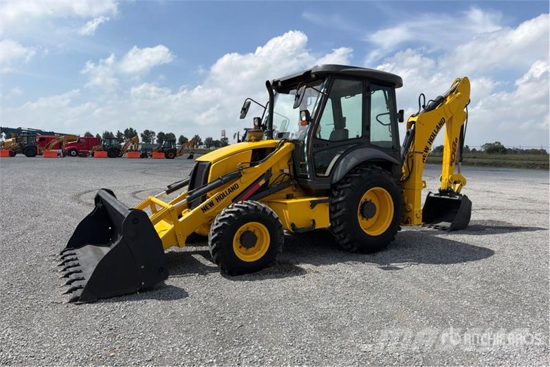 New Holland B80B-SS 4x4 Retroexcavadora / Backhoe Loader Rovokopači