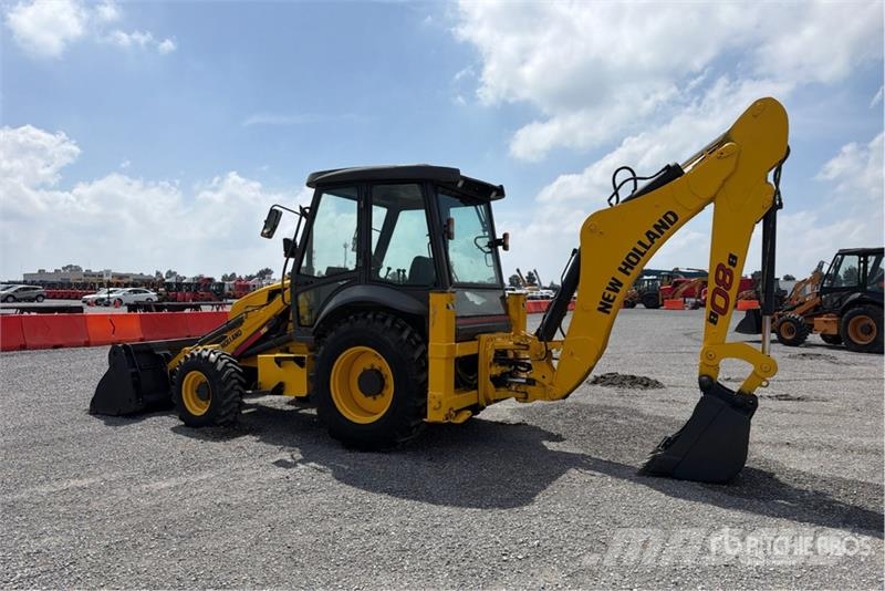 New Holland B80B-SS 4x4 Retroexcavadora / Backhoe Loader Rovokopači