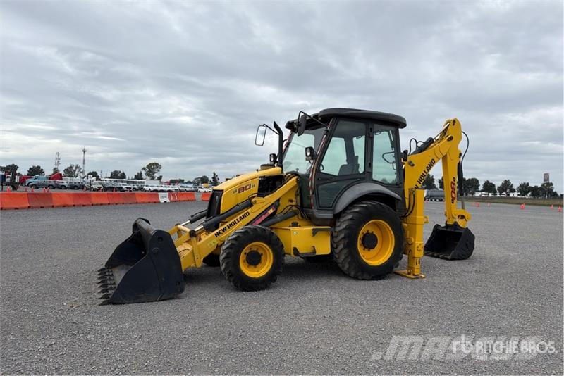 New Holland B80B-SS 4x4 / Retroexcavadora / Backhoe Loader لوادر ذات جرافات عكسية