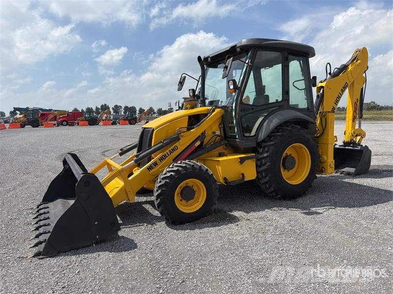 New Holland B80B-SS 4x4 Retroexcavadora / Backhoe Loader Baggerlader