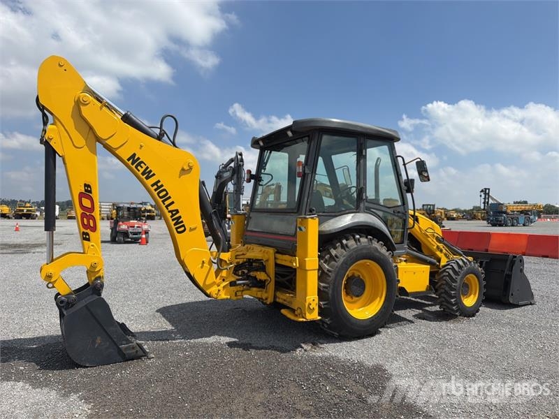 New Holland B80B-SS 4x4 Retroexcavadora / Backhoe Loader Baggerlader