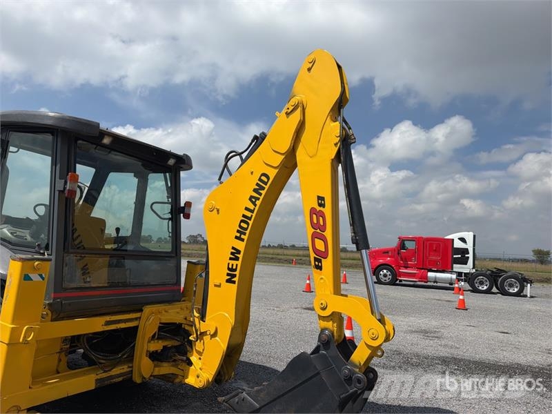 New Holland B80B-SS 4x4 Retroexcavadora / Backhoe Loader Baggerlader
