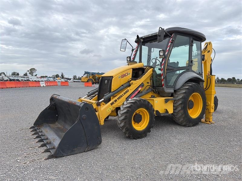 New Holland B80B-SS 4x4 / Retroexcavadora / Backhoe Loader لوادر ذات جرافات عكسية