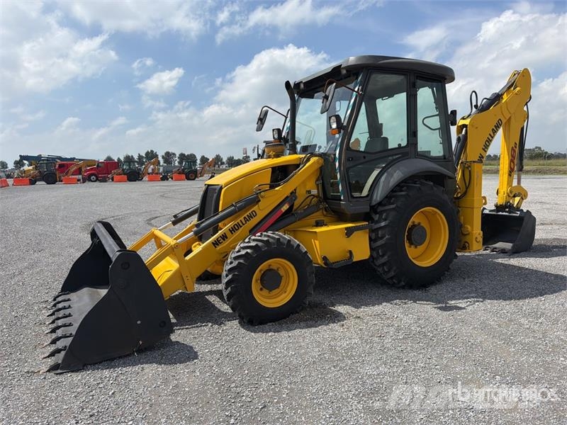 New Holland B80B-SS 4x4 Retroexcavadora / Backhoe Loader Baggerlader