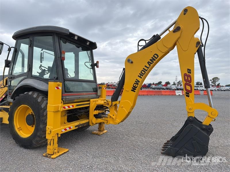 New Holland B80B-SS 4x4 / Retroexcavadora / Backhoe Loader لوادر ذات جرافات عكسية