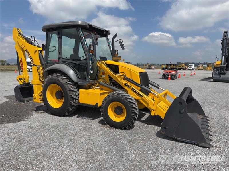 New Holland B80B-SS 4x4 Retroexcavadora / Backhoe Loader Baggerlader