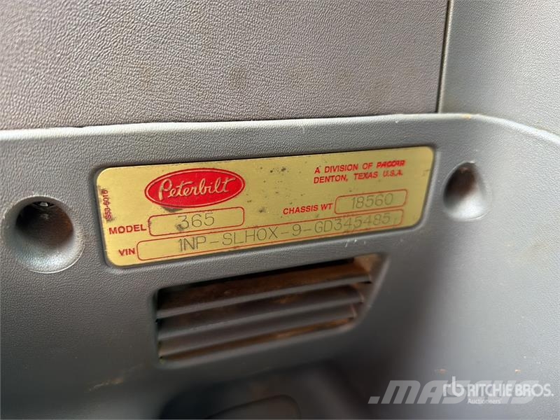 Peterbilt 365 10x4 Camion Revolvedora de Concreto / Mixer Tr Camion malaxeur