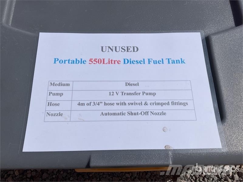 PFT-A 550 L Poly Diesel Tanque para Combustible (S Rezervoare de carburanți și aditivi
