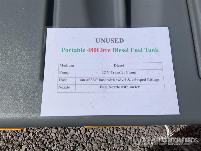 PFT-B 480 L Poly Diesel Tanque para Combustible (S Rezervoare de carburanți și aditivi