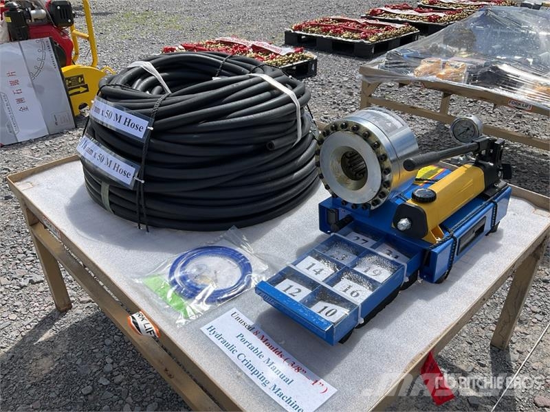  Prensa Portatil para Mangueras Hidraulicas (Sin Us 油圧パイルハンマー