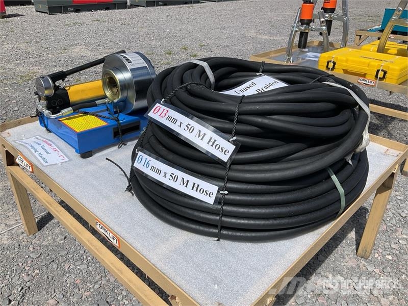  Prensa Portatil para Mangueras Hidraulicas (Sin Us 油圧パイルハンマー