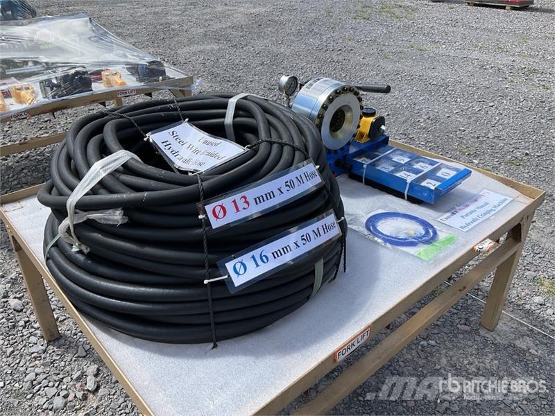  Prensa Portatil para Mangueras Hidraulicas (Sin Us 油圧パイルハンマー