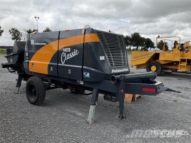 Putzmeister 1407D Bomba De Concreto (Sin Usar) / Concrete Pump Betonpumpák
