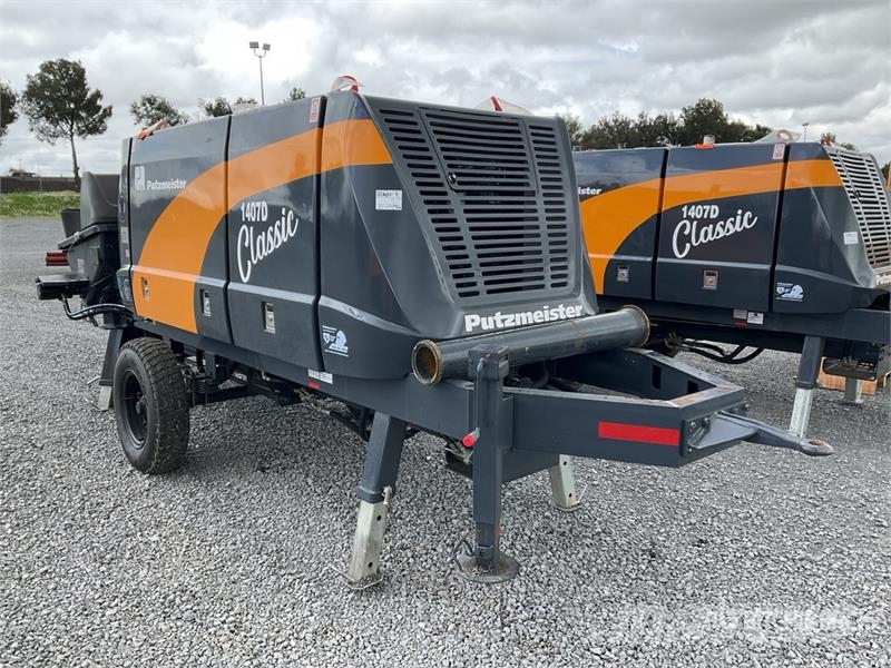 Putzmeister 1407D Bomba De Concreto (Sin Usar) / Concrete Pump Betonpumpák