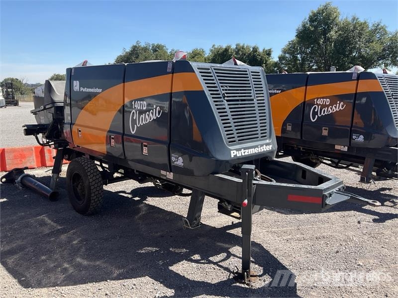 Putzmeister 1407D Concrete Pump (Unused) Betonpumpák