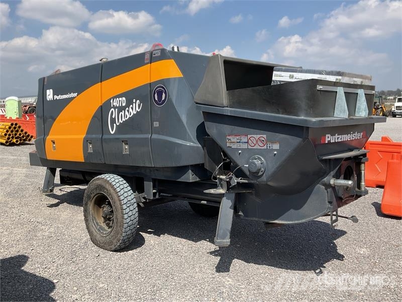 Putzmeister 1407D Concrete Pump (Unused) Betooni pumpautod
