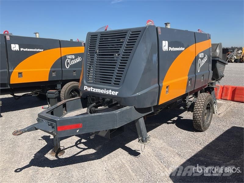 Putzmeister 1407D Concrete Pump (Unused) Betonpumpák
